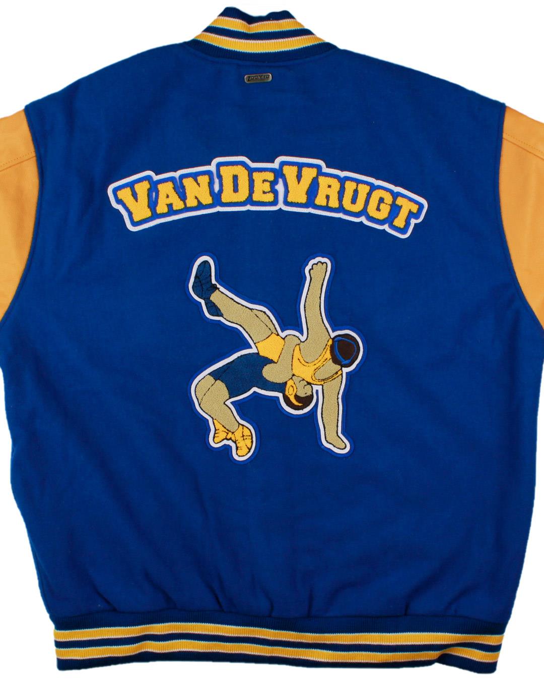 Anderson Union High School Varsity Jacket, Anderson, CA - Back