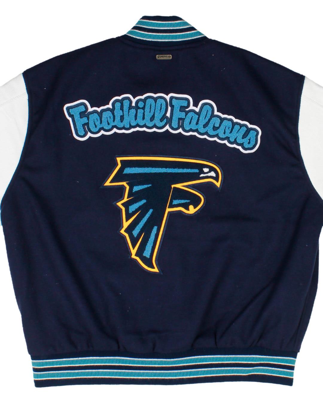 Foothill High School Lettermen Jacket, Henderson NV - Back