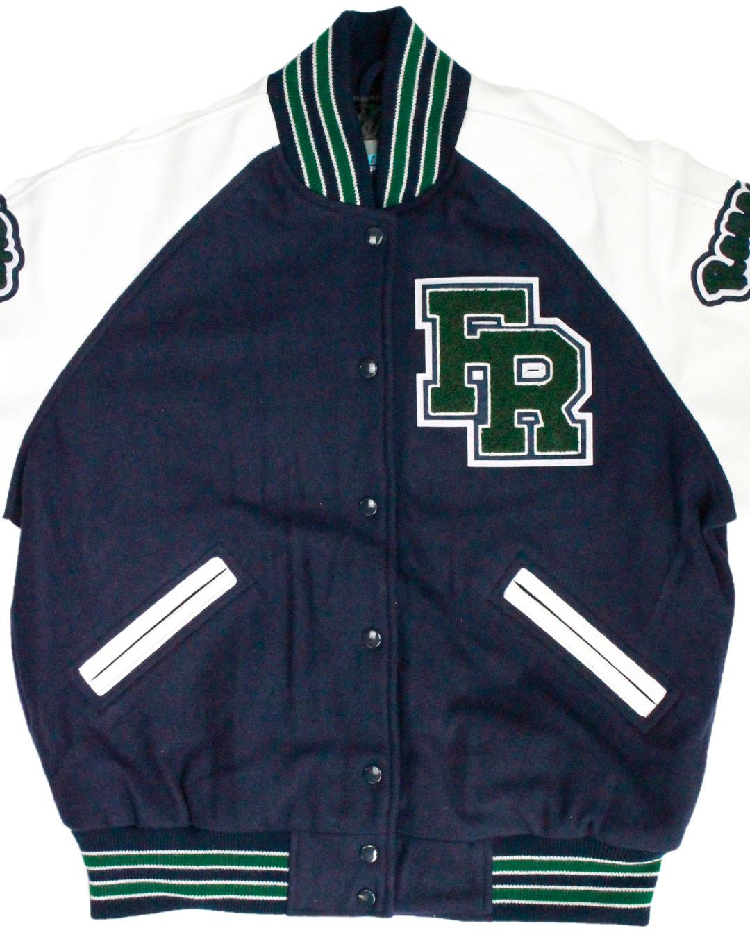 Forest Ridge High School Ravens Varsity Jacket, Bellevue, WA - Front