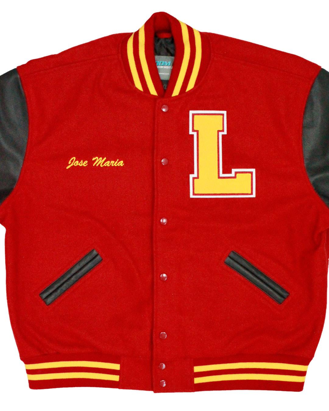 Loara High School Saxons Varsity Jacket, Anaheim, CA - Front