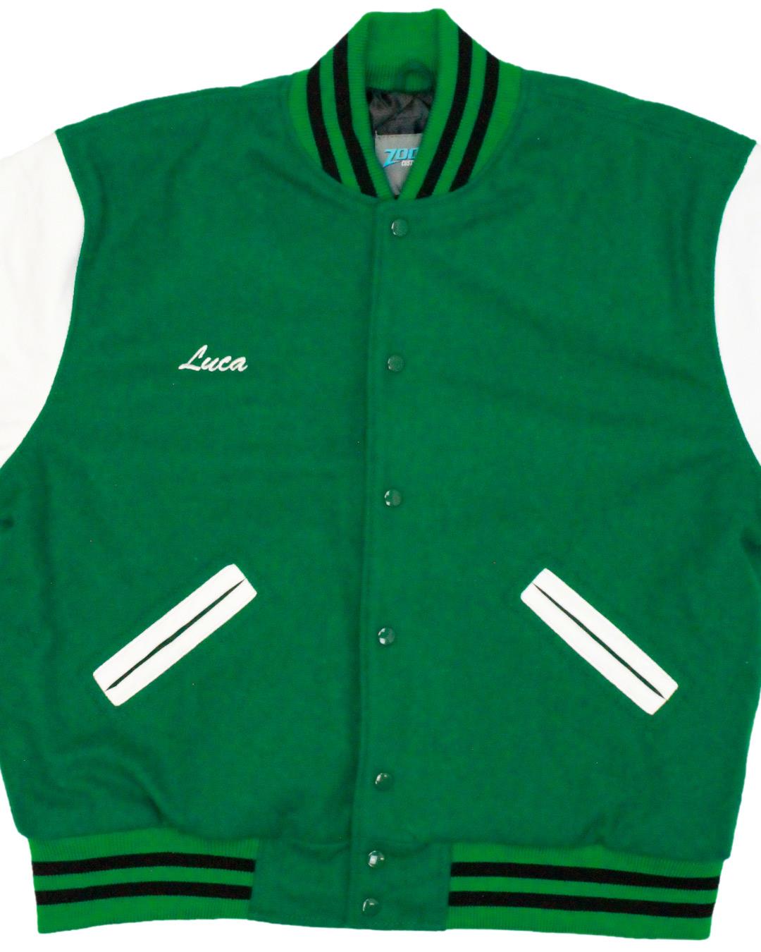 Thousand Oaks High School Lancers Letterman Jacket, Thousand Oaks, CA - Front