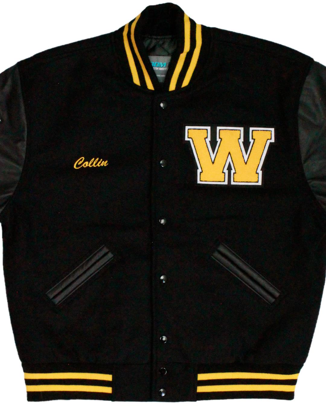Warren Central High School Warriors Letterman Jacket, Indianapolis, IN - F