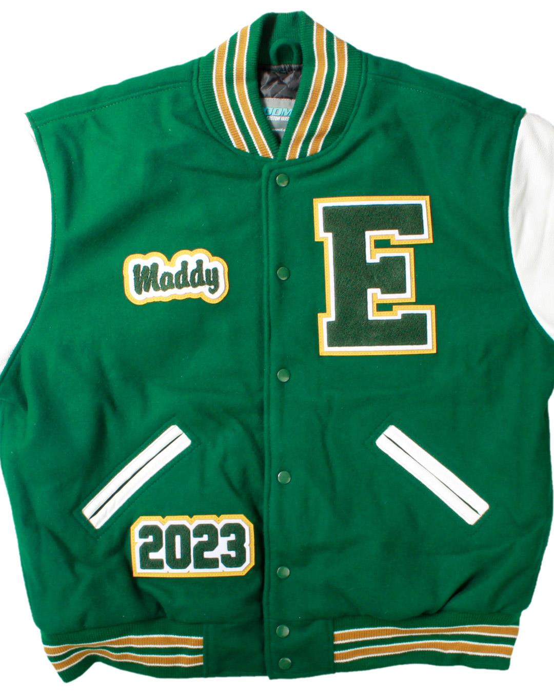 Evergreen High School Varsity Jacket, Seattle, WA - Front