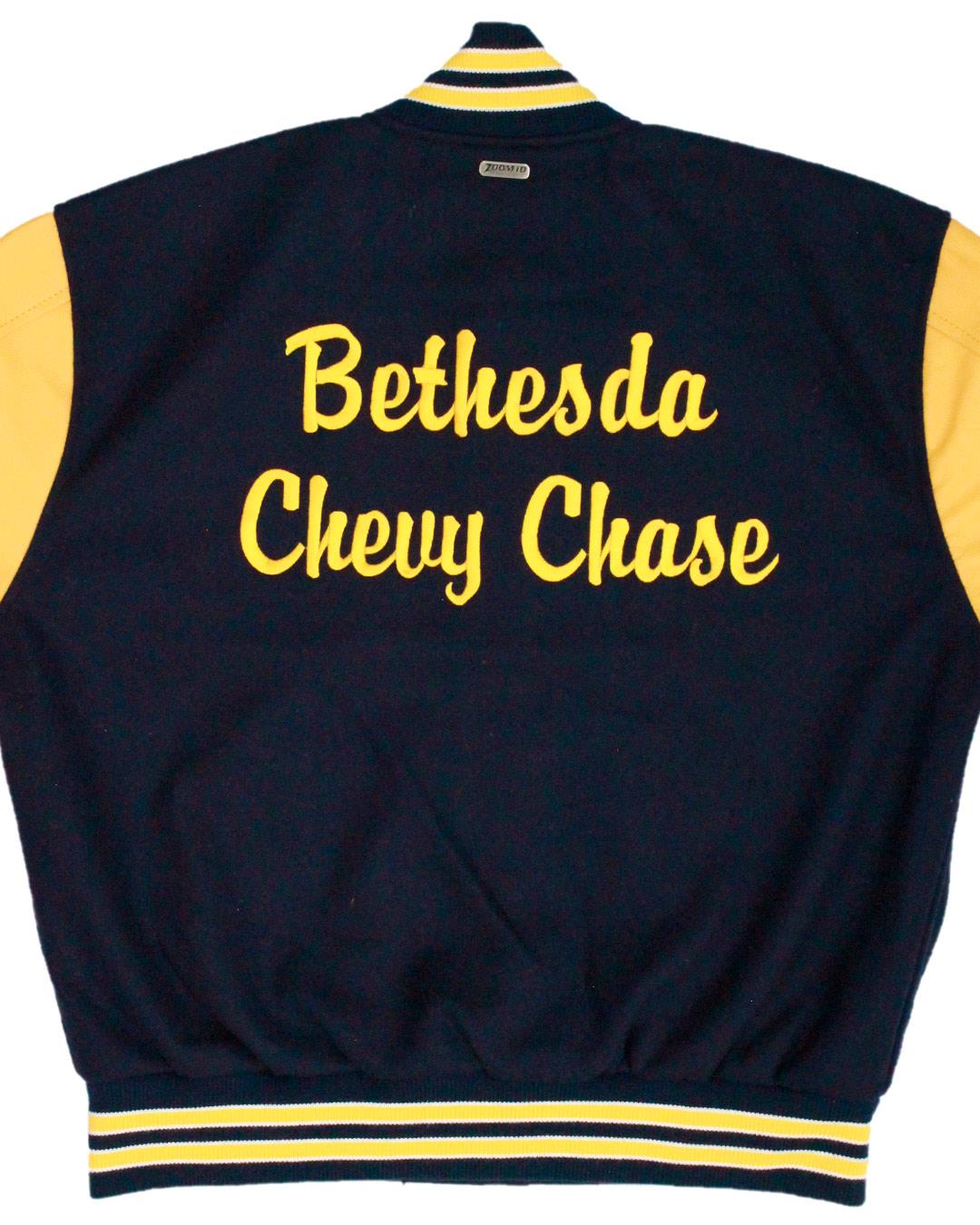 Bethesda-Chevy Chase High School Barons Letterman Jacket, Bethesda, MD - Back