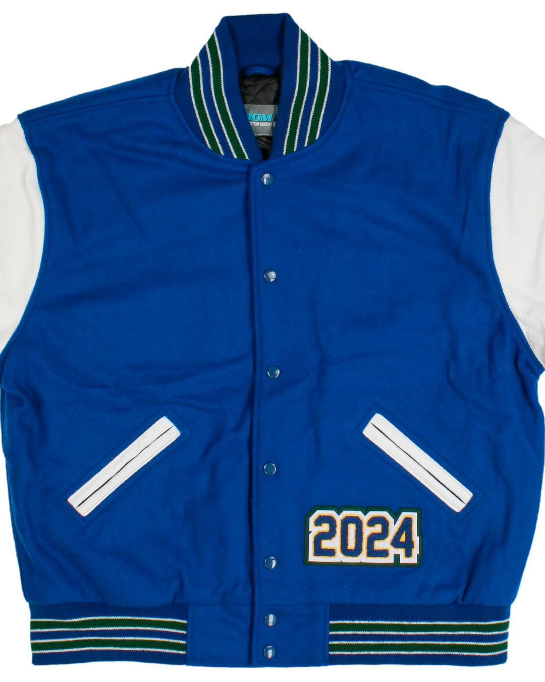 SkyView Academy Hawks Varsity Jacket, Highlands Ranch, CO - Front