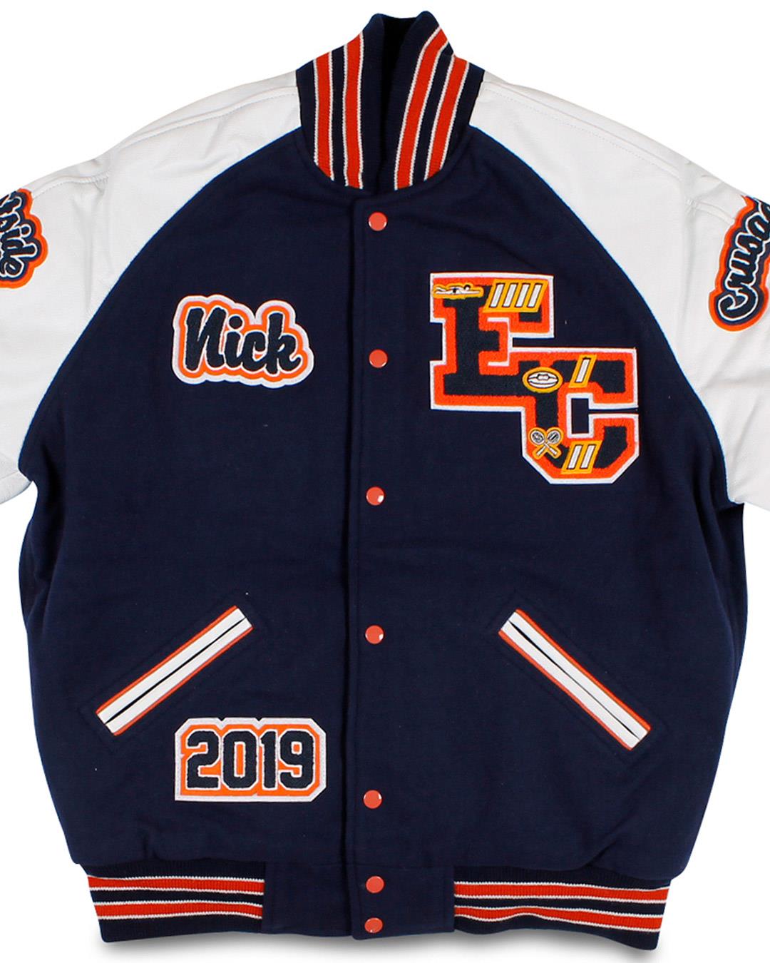 Eastside Catholic High School Crusaders Varsity Jacket, Sammamish WA - Front