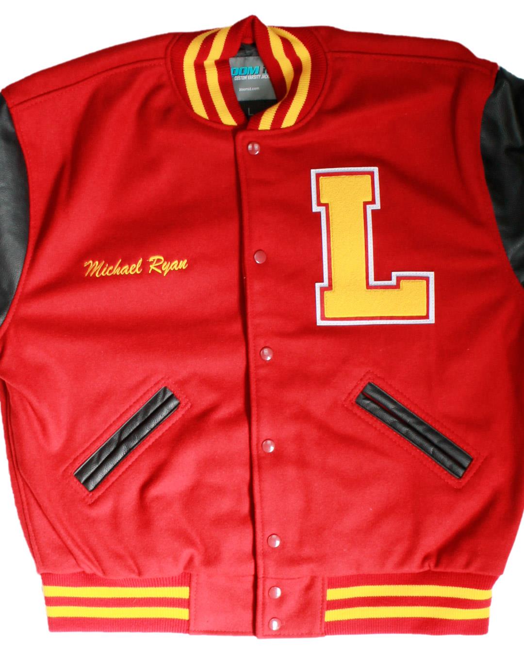 Loara High School Saxons Letterman Jacket, Anaheim, CA - Front
