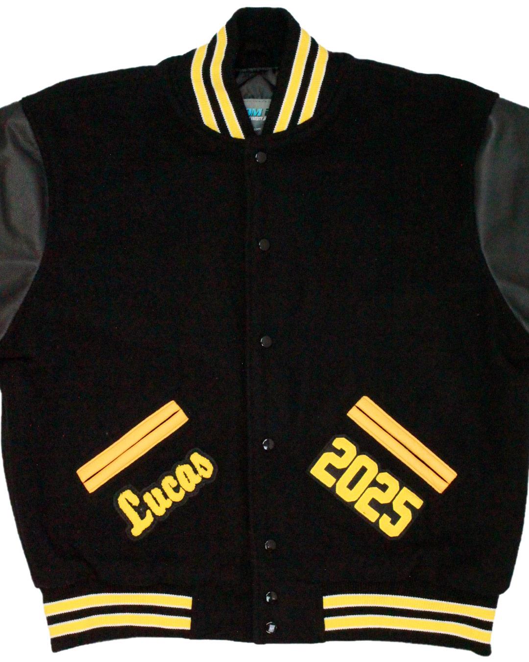 Sargent High School Farmers Letter Jacket, Monte Vista, CO - Front