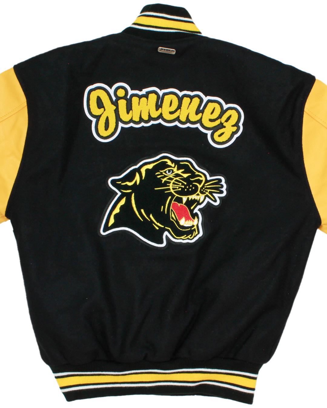 Carroll County High School Panthers Letter Jacket, Carrollton, KY - Back