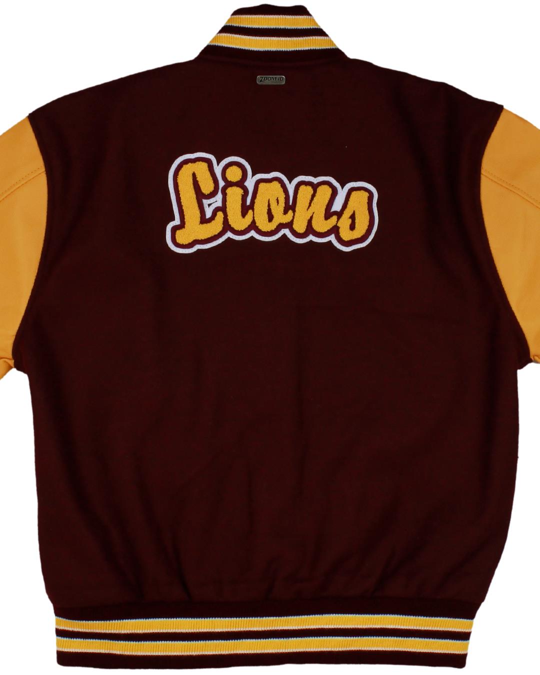 La Feria High School Letterman Jacket, La Feria TX - Back