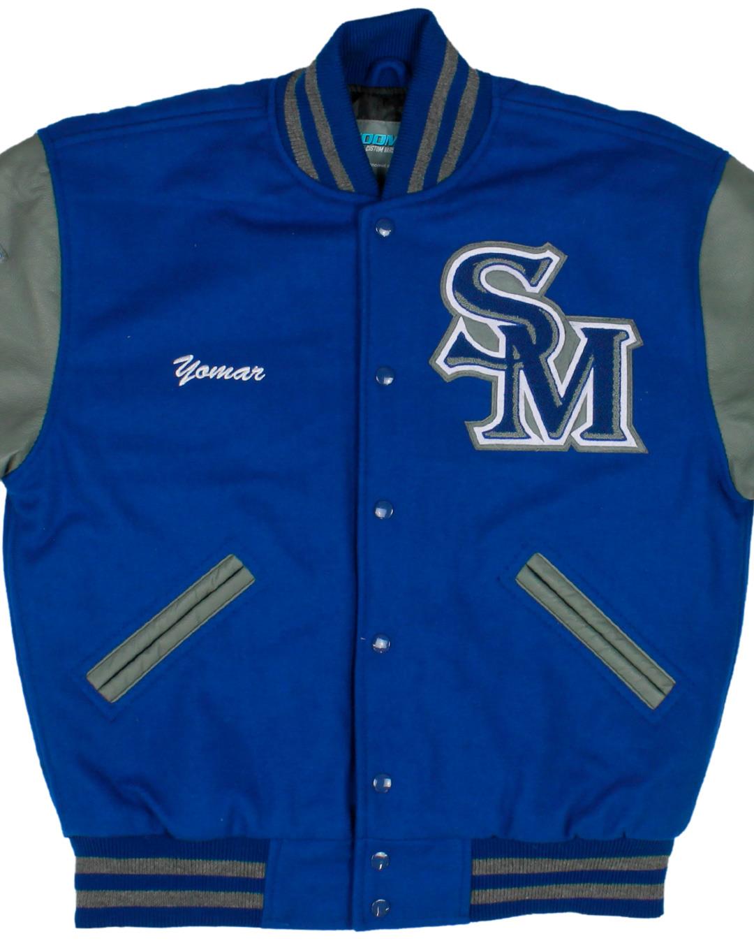 Smoky Mountain High School Letterman Jacket, Sylva, NC - Front