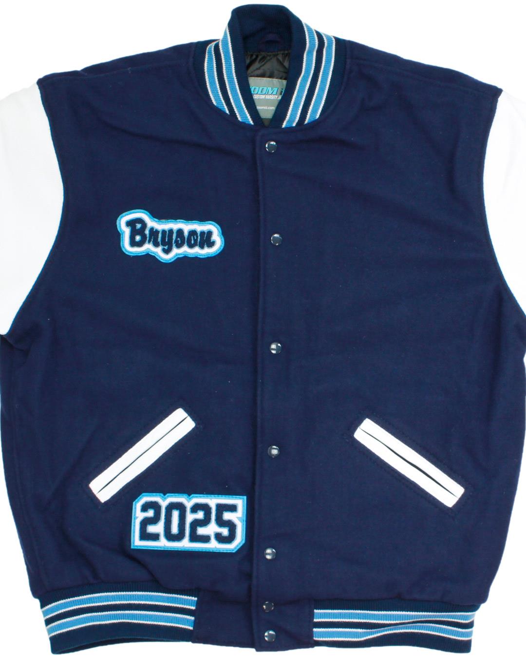 Jenkins High School Cougars Varsity Jacket, Chewelah, WA - Front