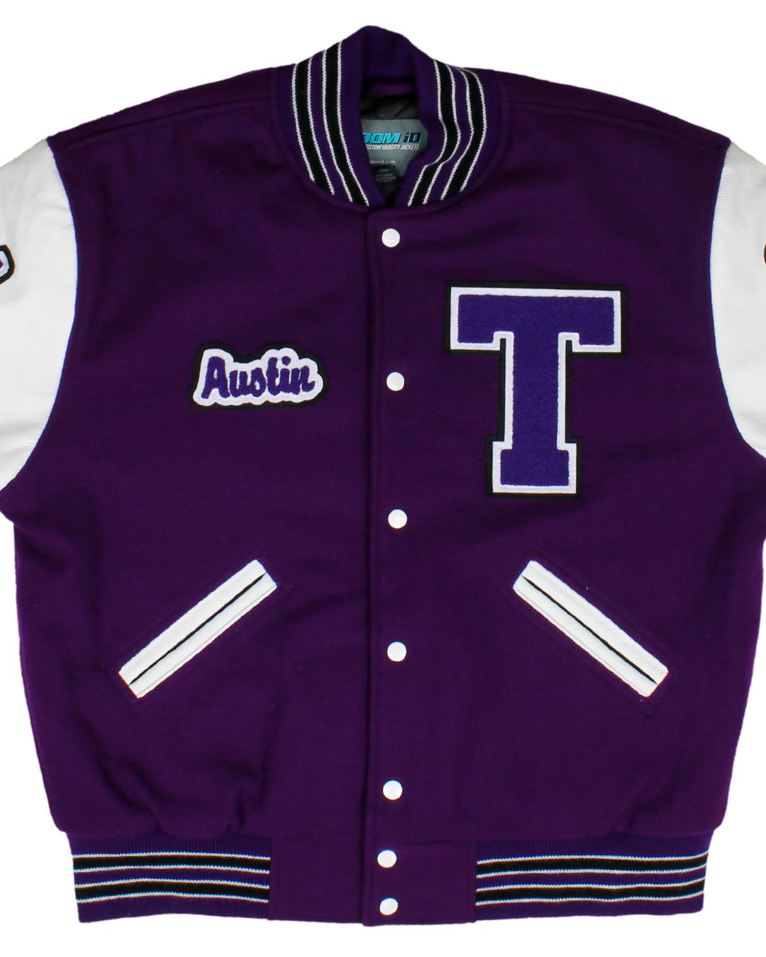 Tabiona High School Letterman Jacket, Tabiona UT - Front