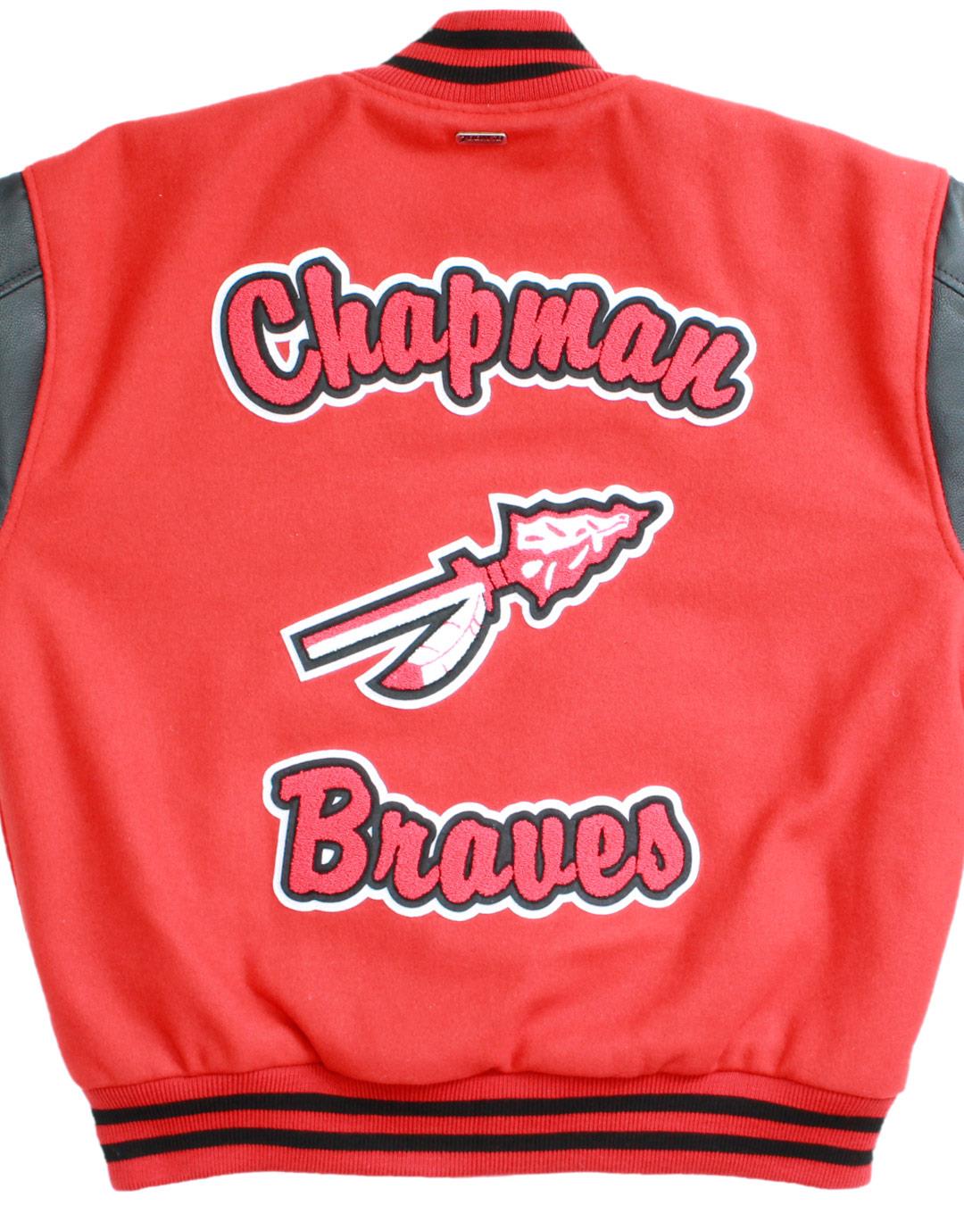 South Vigo High School Braves, Letterman Jacket, Terre Haute, IN - Back