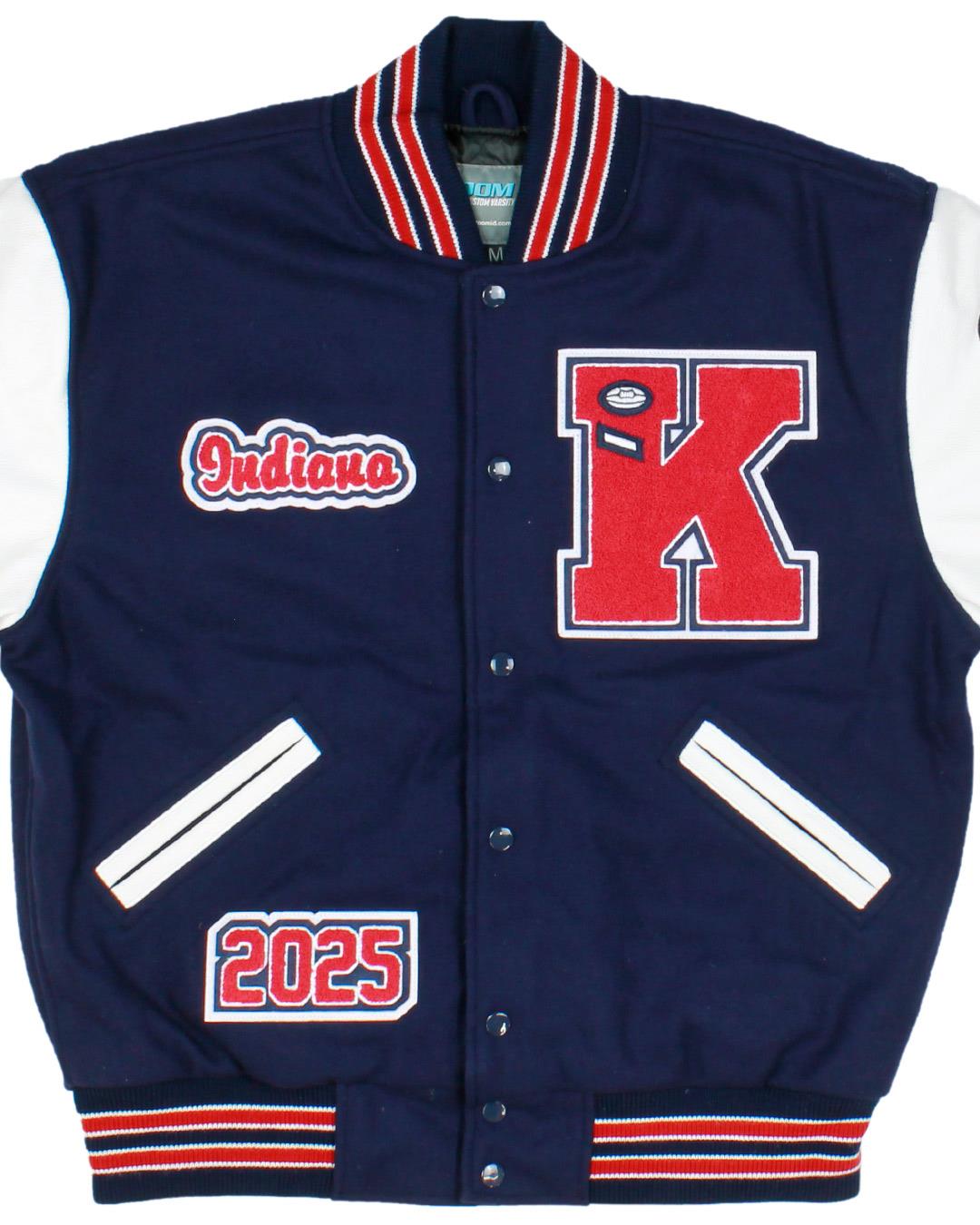 Kennedy Catholic High School Lettermen Jacket - Burien WA - Front