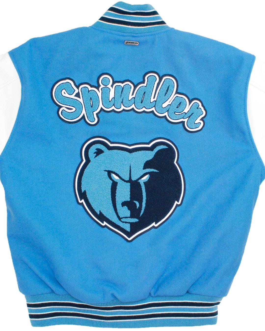 Central Valley High School Bears Letter Jacket, Spokane Valley WA - Back