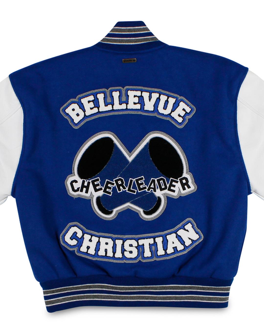 Bellevue Christian School Letterman Jacket, Bellevue WA - Back