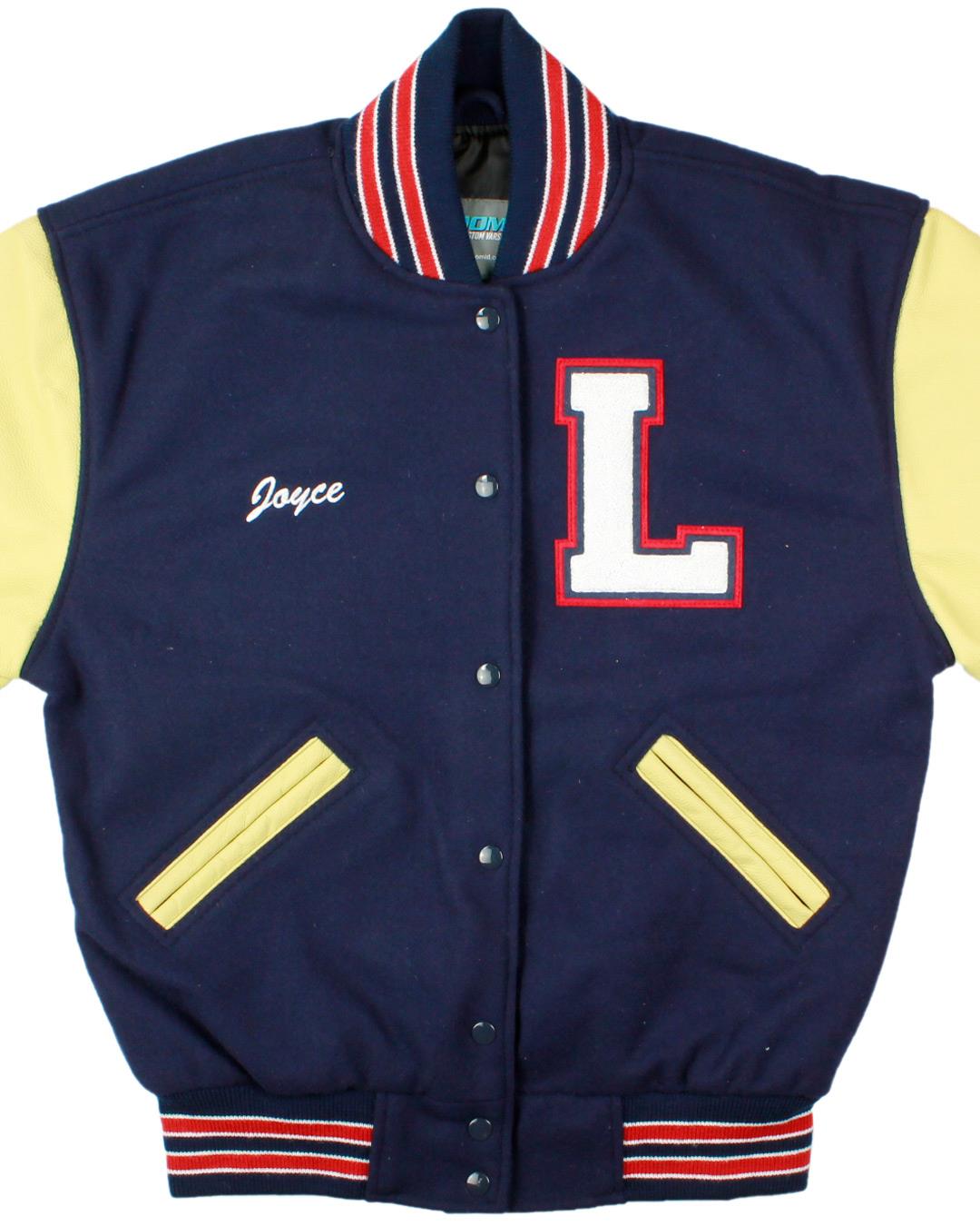 Lynbrook High School Letter Jacket, San Jose, CA - Front