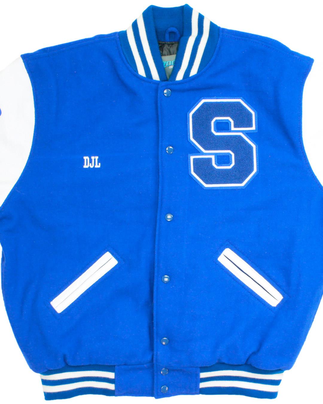 Shaker High School Bison Letterman Jacket, Latham, NY - Front