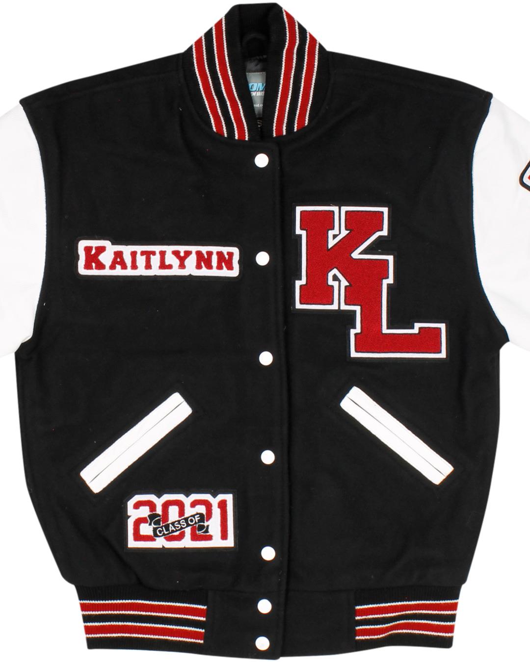 Kentlake High School Letterman Jacket, Kent WA - Front