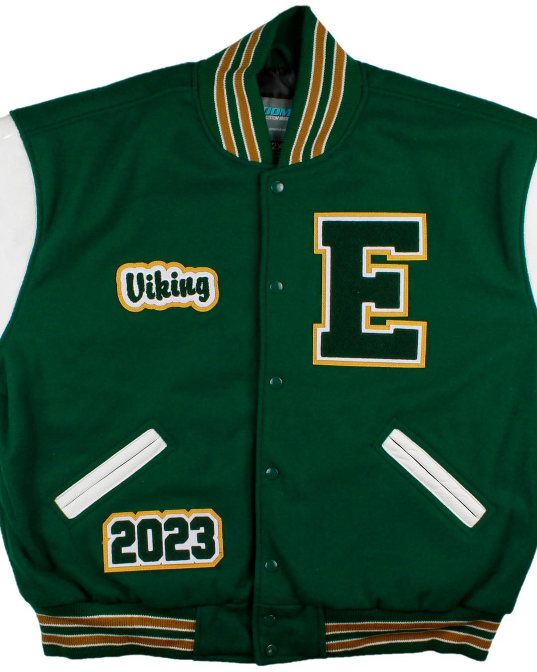 Evergreen High School Letter Jacket, Seattle, WA - Front