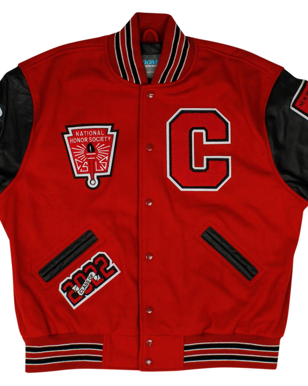 Cobre High School Indians Varsity Jacket, Bayard NM - Front