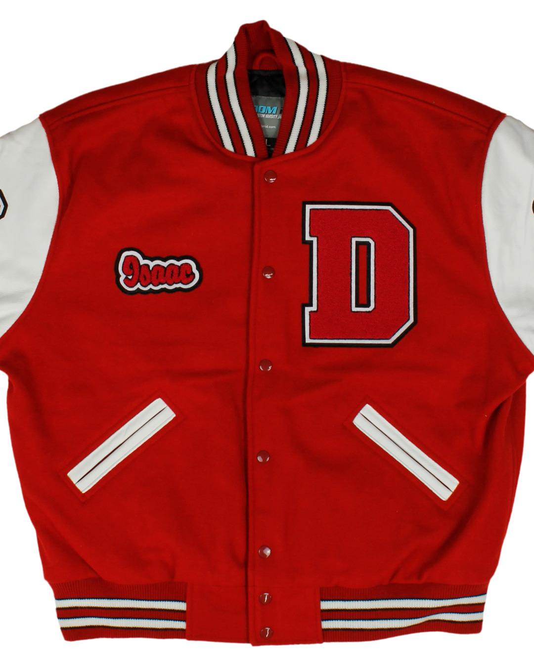 Dufur High School Rangers Letterman Jacket, Dufur OR - Front 2