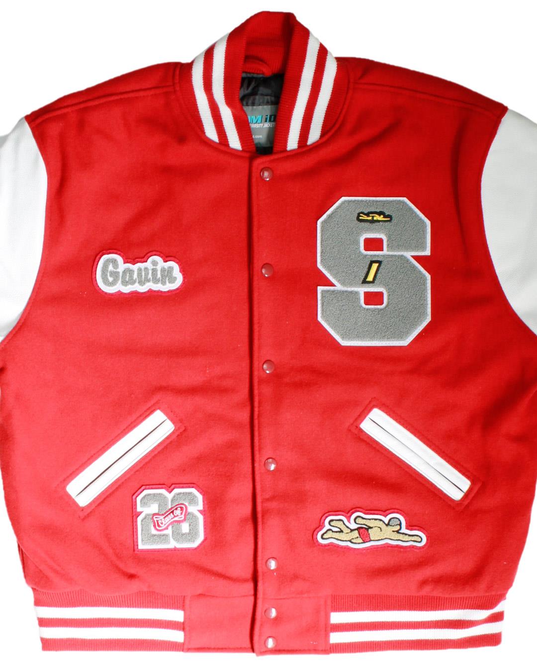 Stanwood High School Spartans Varsity Jacket, Stanwood, WA  - Front