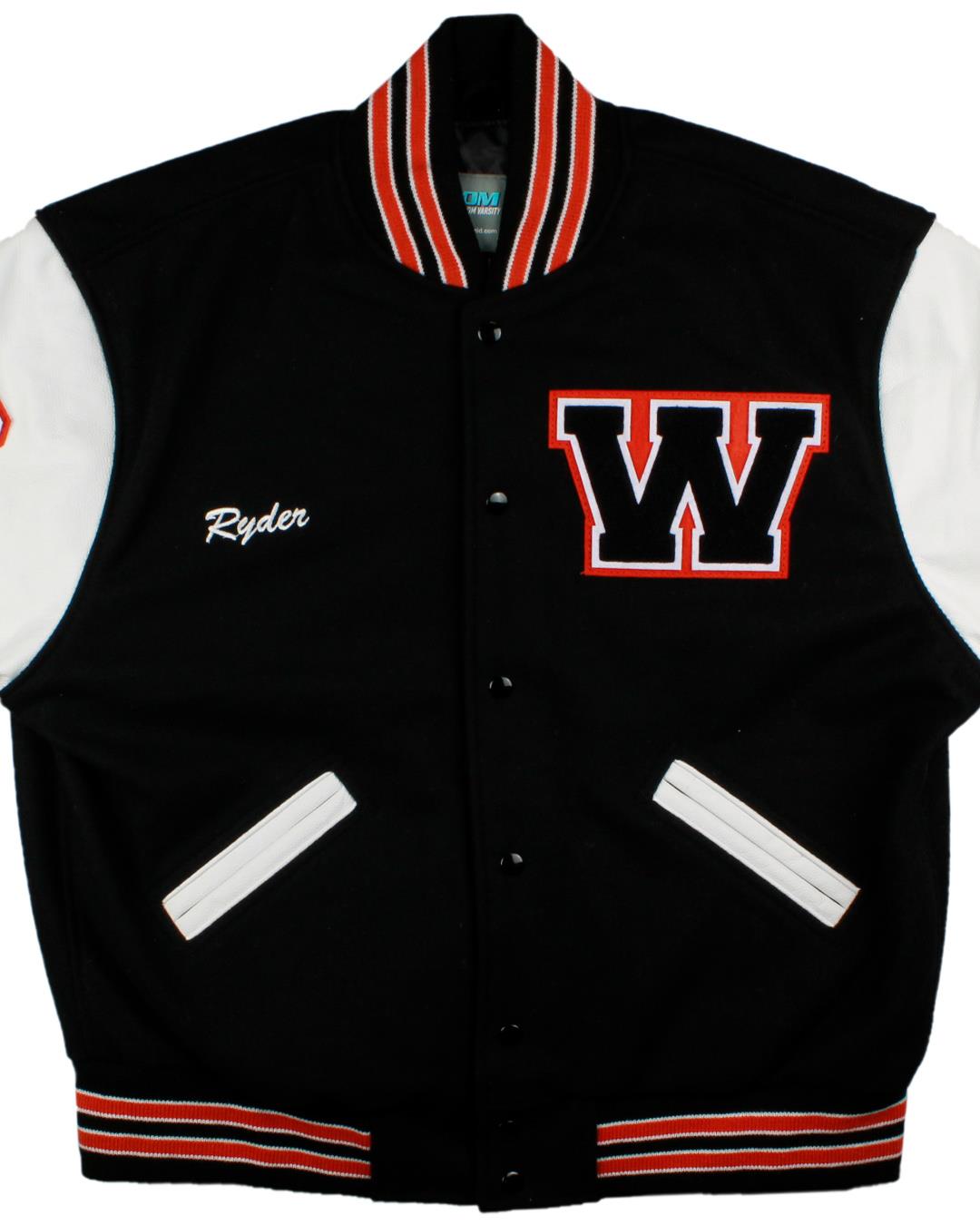 Wells High School Letterman, Wells, NV - Front