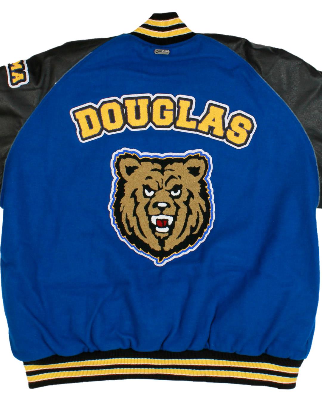 Tahoma High School Letter Jacket, Maple Valley, WA - Back