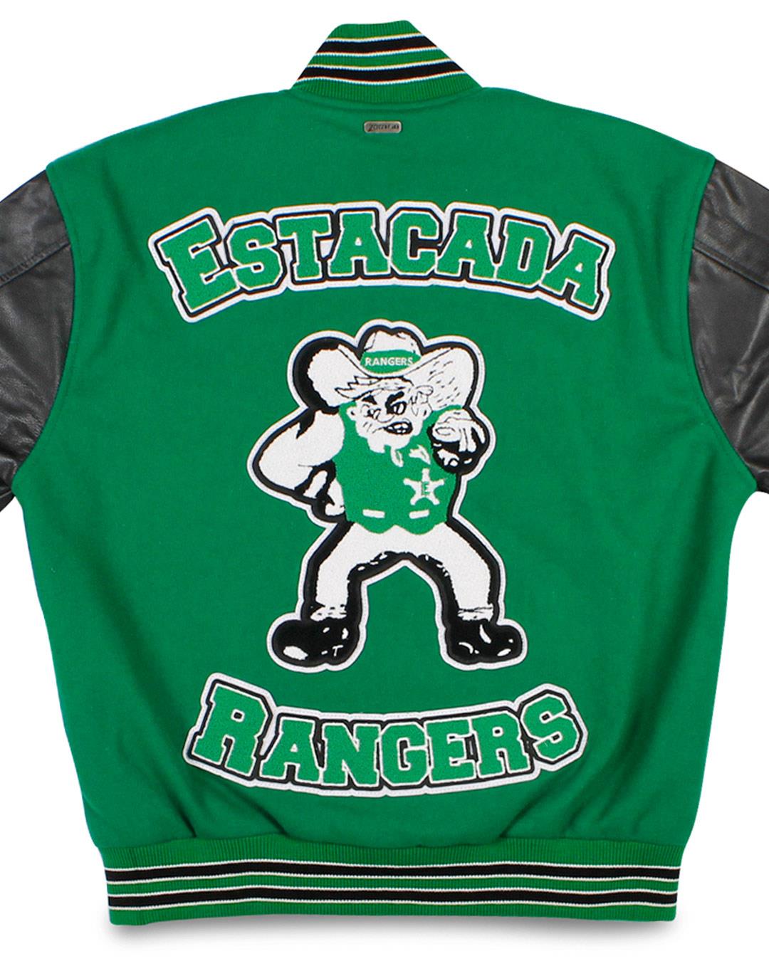 Estacada High School Letterman Jacket, Estacada OR - Back