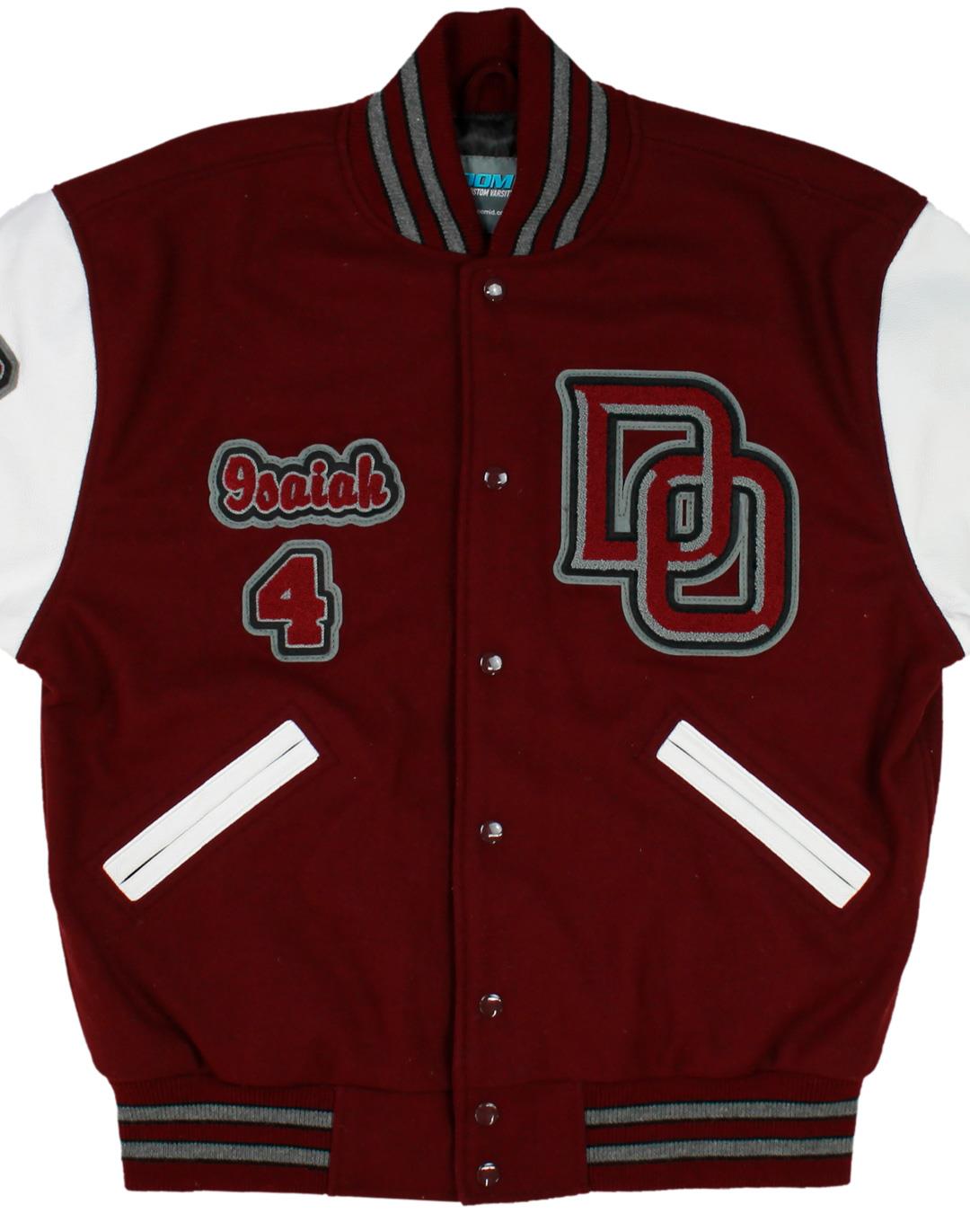 Desert Oasis High School Lettermen Jacket, Las Vegas NV - Front