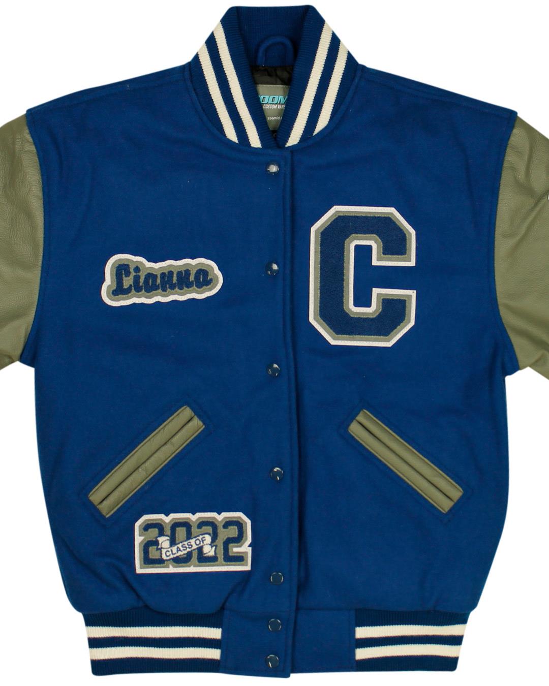 Campbell High School Letterman Jacket, Smyrna GA - Front