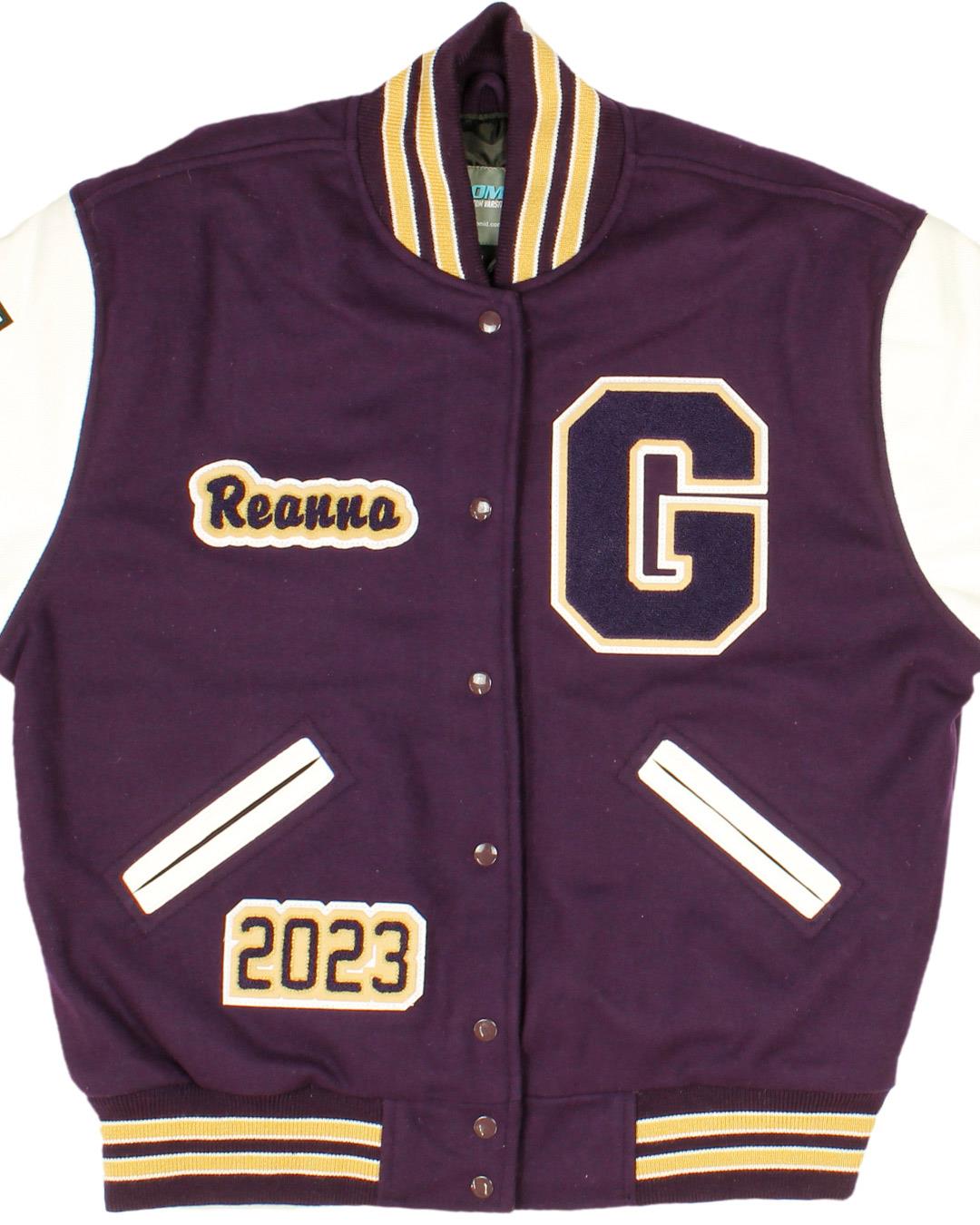 Goldendale High School Timberwolves Varsity Jacket, Goldendale WA - Front