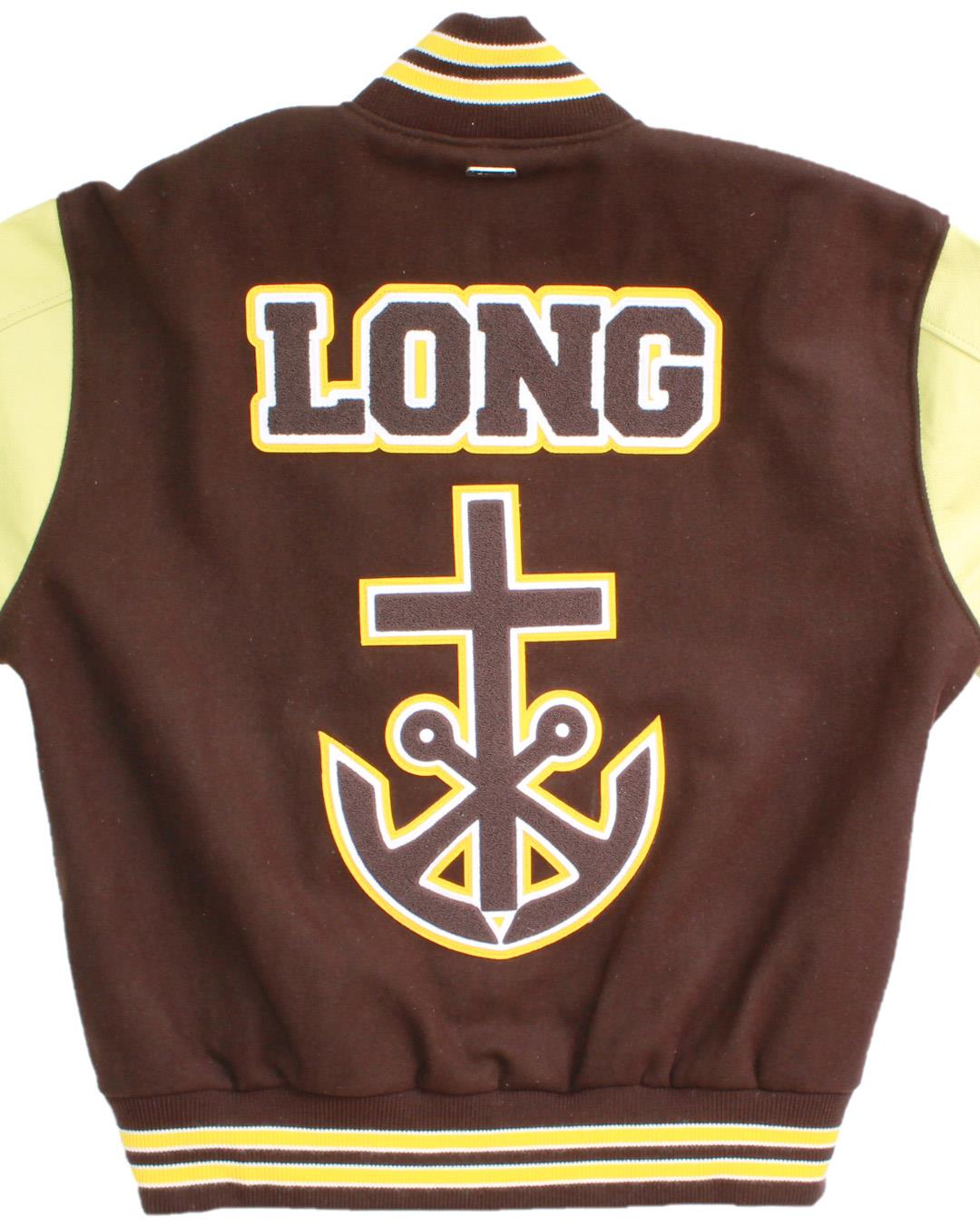 Saint Francis High School Lancers Varsity Jacket, Mountain View, CA  - Back