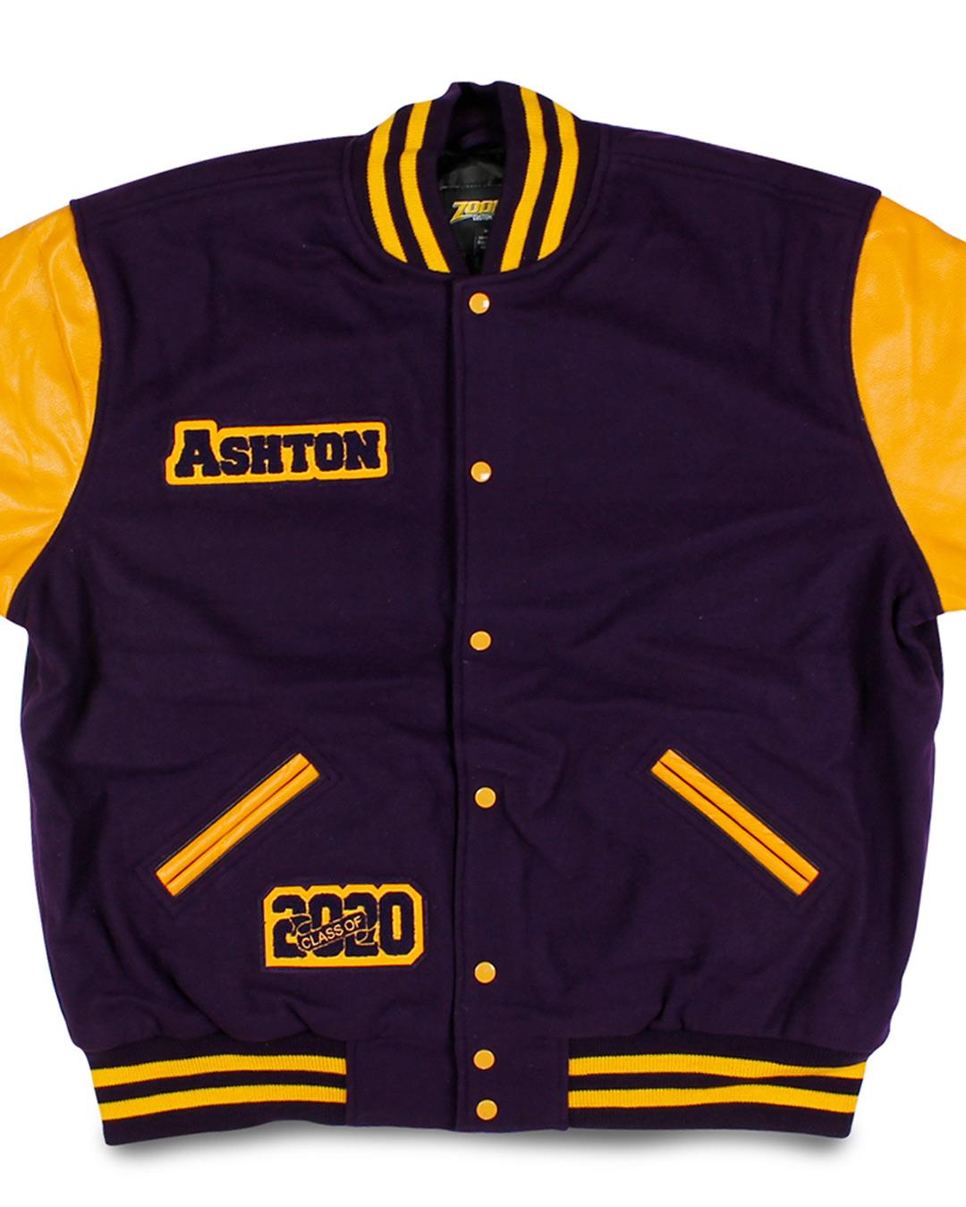 West Grand High School Letter Jacket, Kremling CO - Front