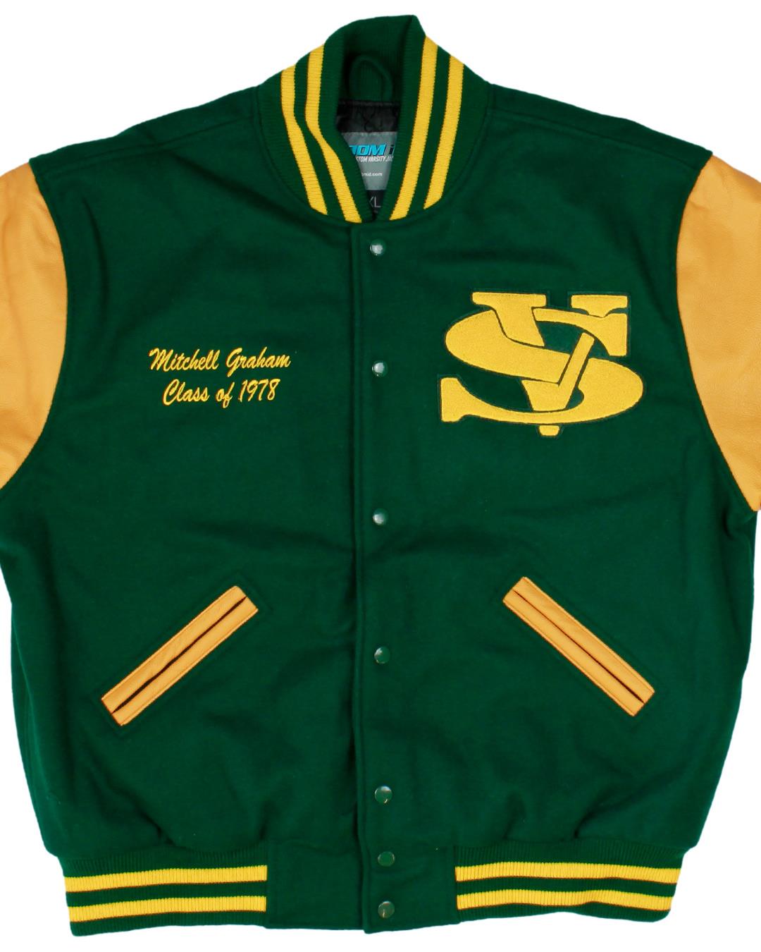 Spring Valley High School Letterman Jacket, Columbia, SC - Front