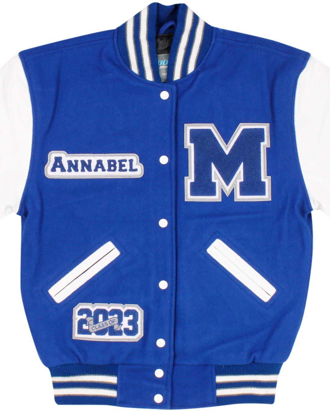 Mazama High School Letterman Jacket, Klamath Falls OR - Front