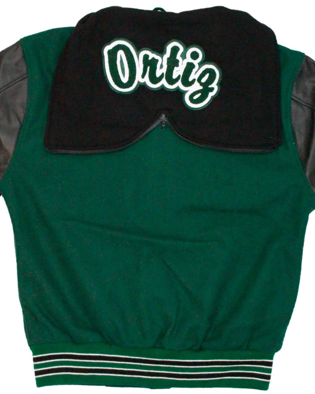 Greenfield High School Bruins Varsity Jacket, Greenfield, CA - Back