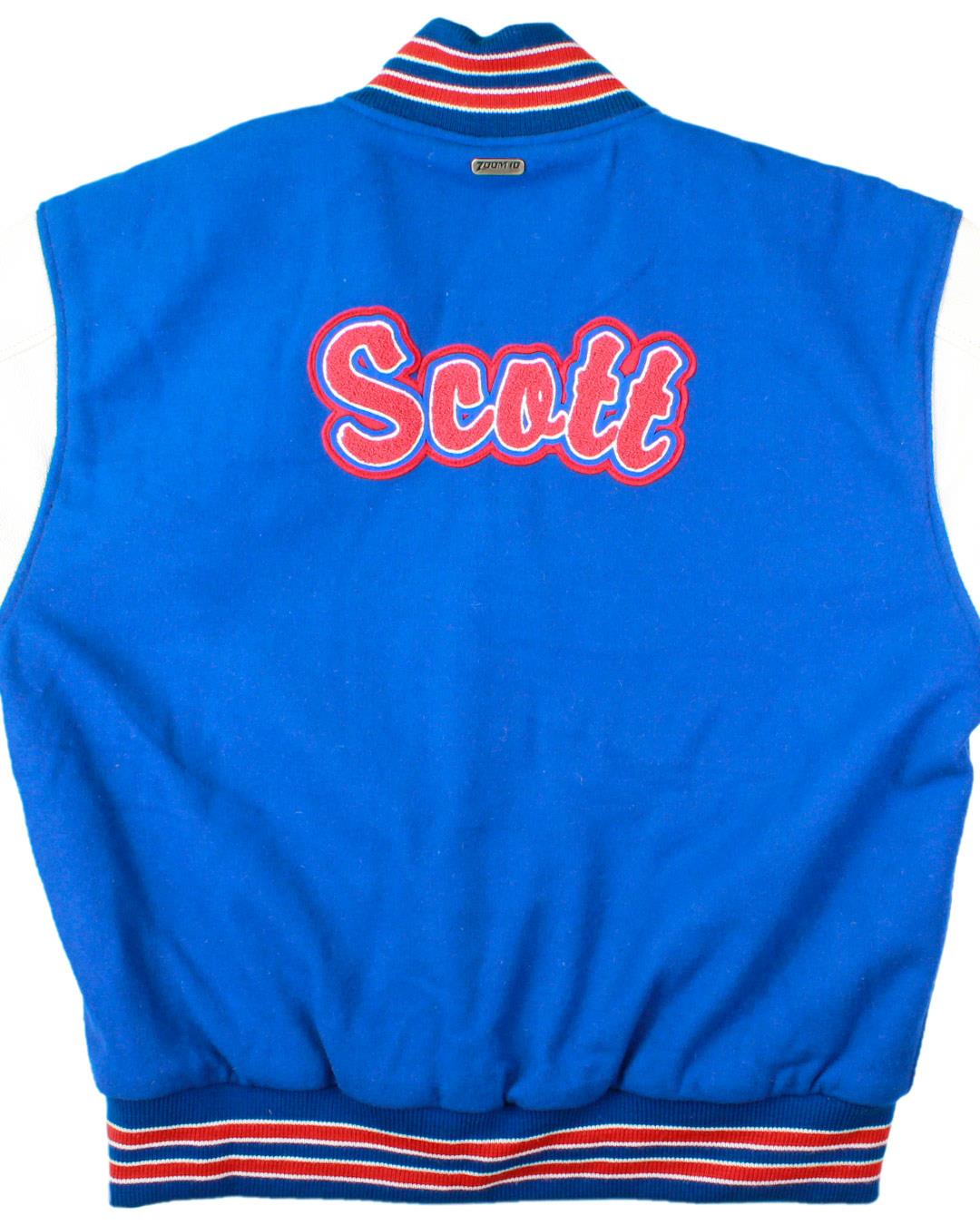 Madras High School Varsity Jacket, Madras, OR - Back