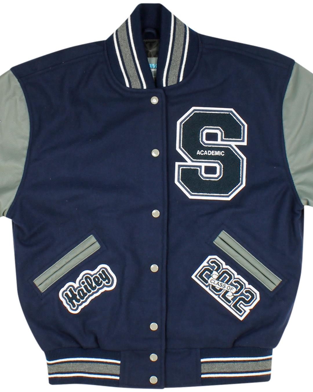 Silver High School Varsity Jacket, Silver City NM - Front