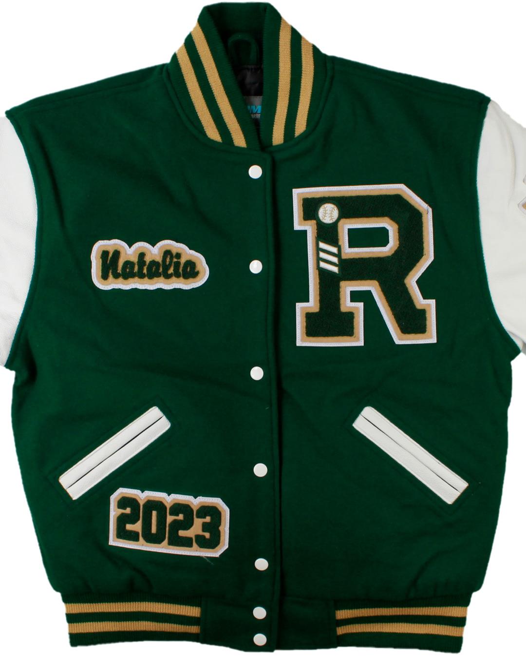 Redmond High School Letter Jacket, Redmond, WA - Front