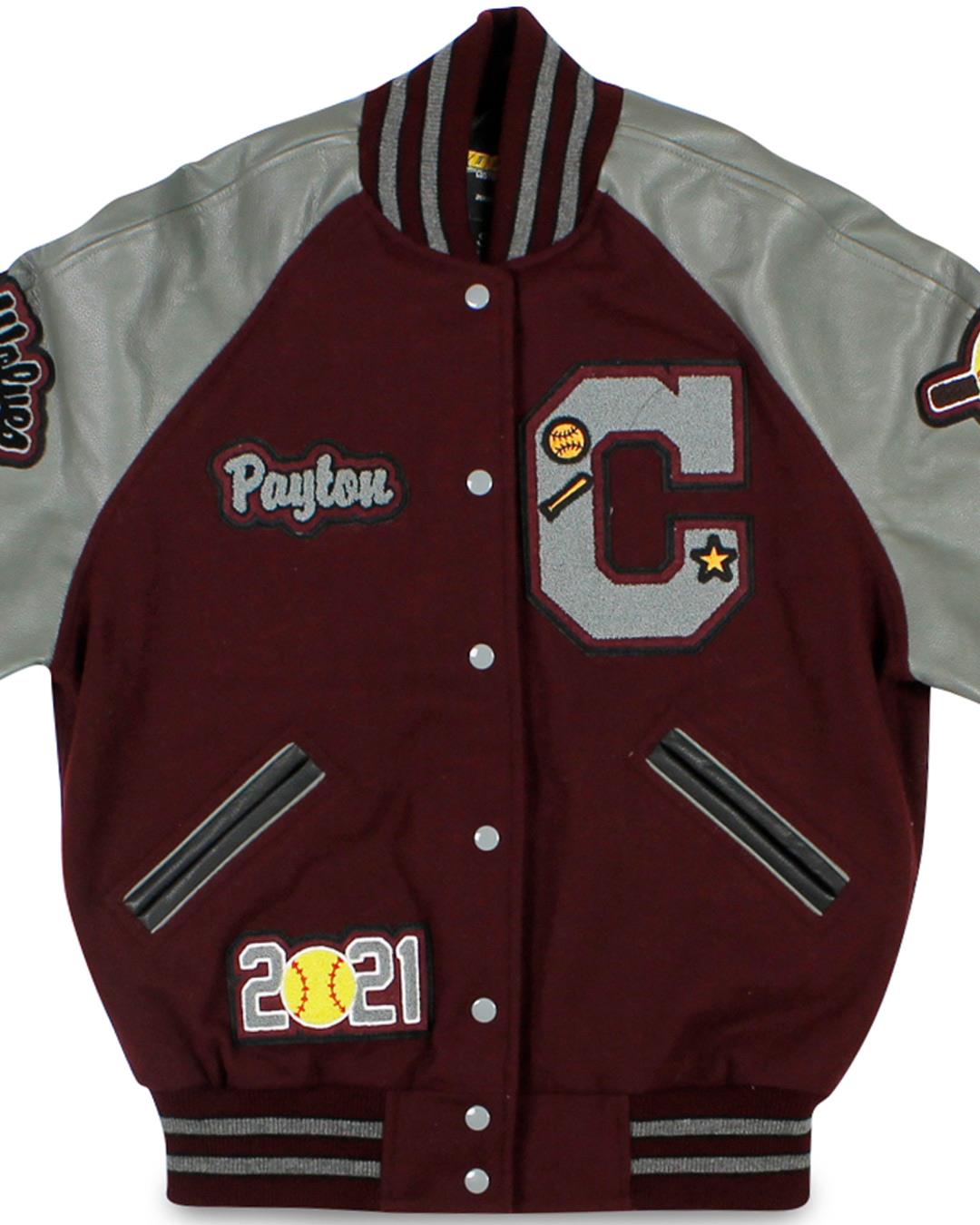 Cedarcrest High School Letterman Jacket, Duvall WA - Front