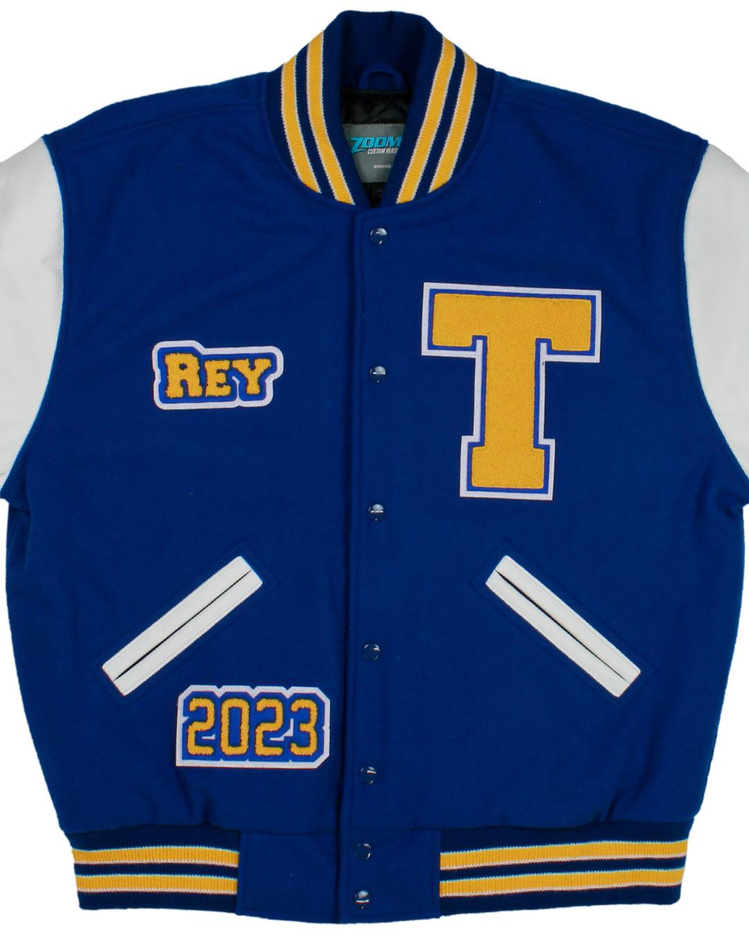 Tonasket High School Varsity Jacket, Tonasket, WA - Front