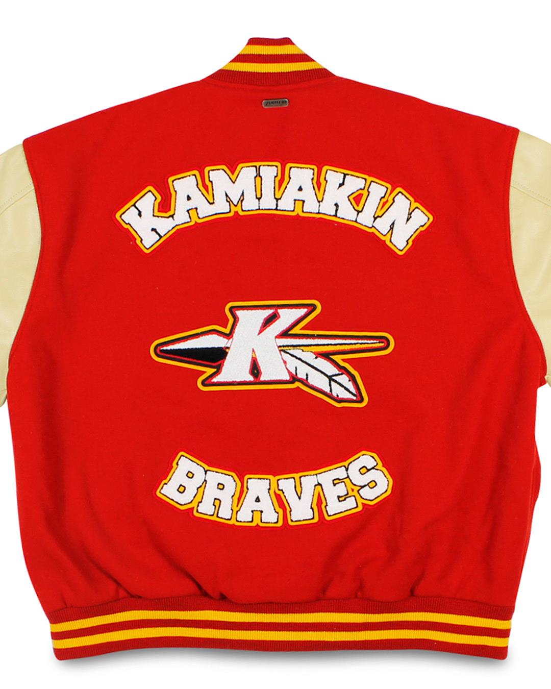 Kamiakin High School Letterman Jacket, Kennewick WA - Back