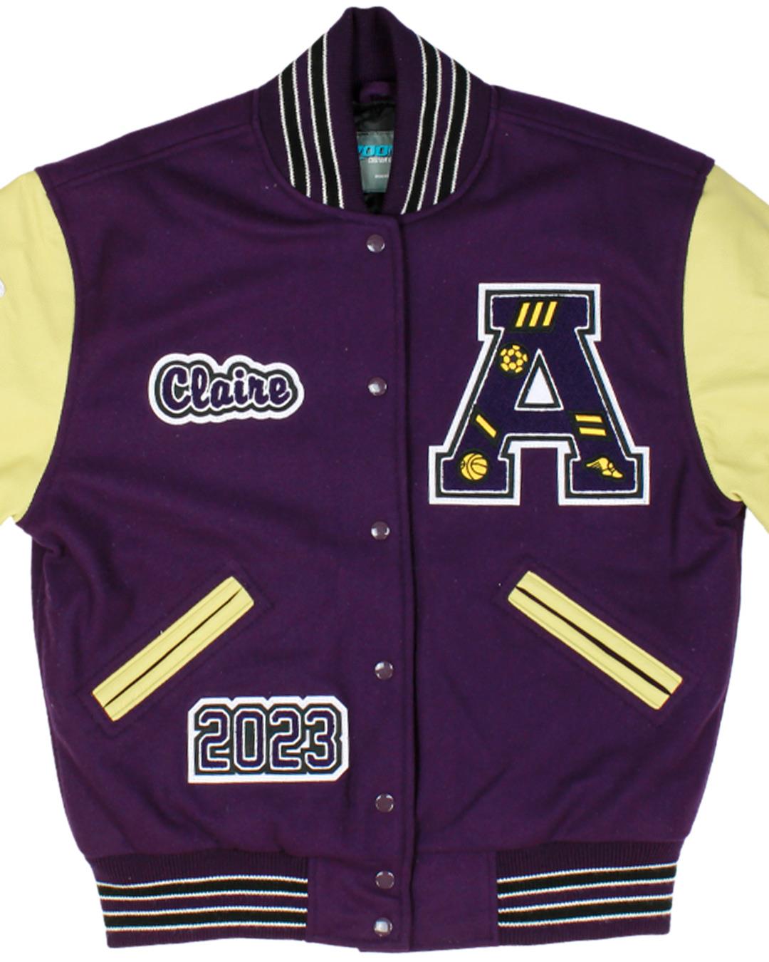 Anacortes High School Varsity Jacket, Anacortes WA - Front
