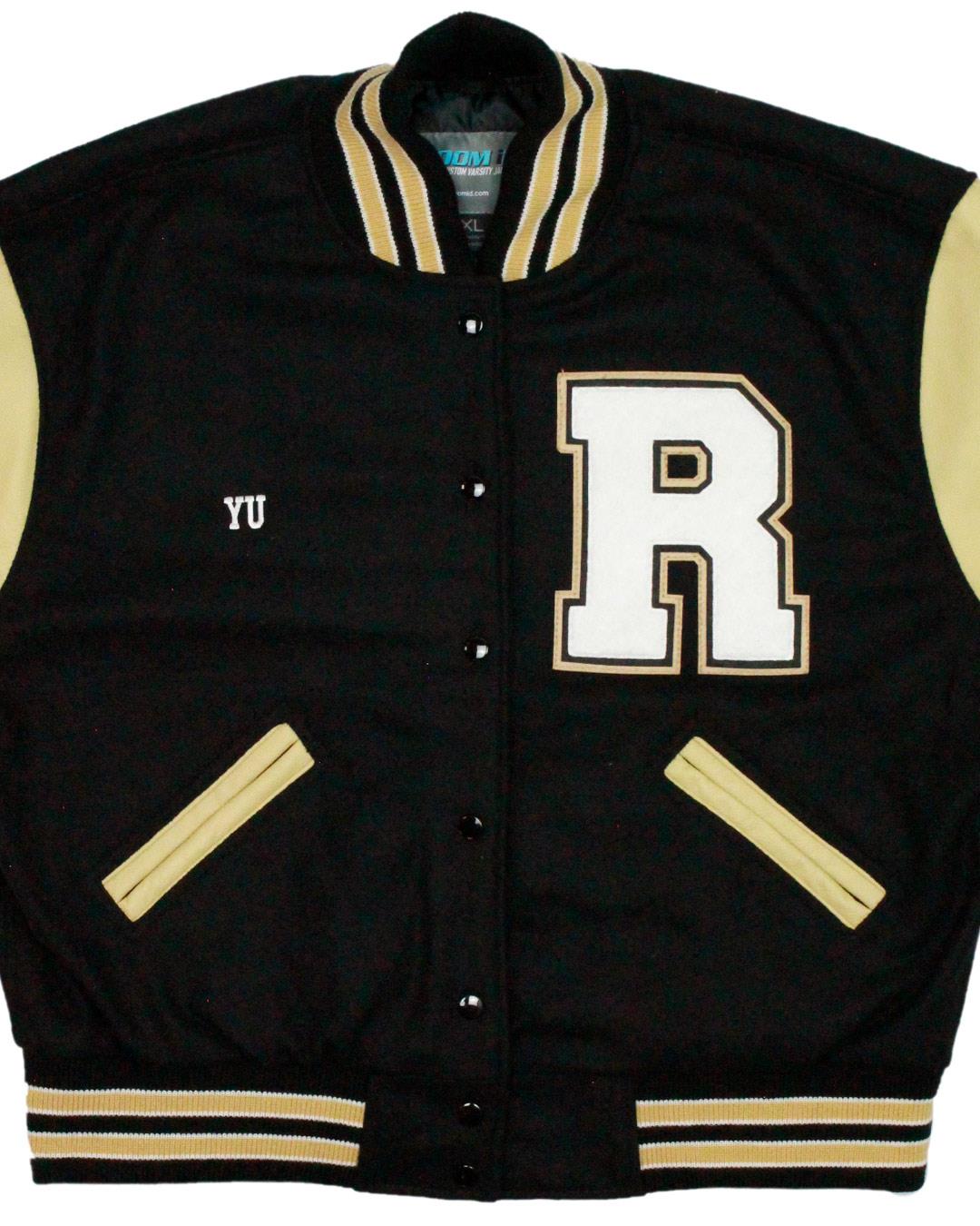 Rider High School Raiders Varsity Jacket, Wichita Falls, TX - Front 