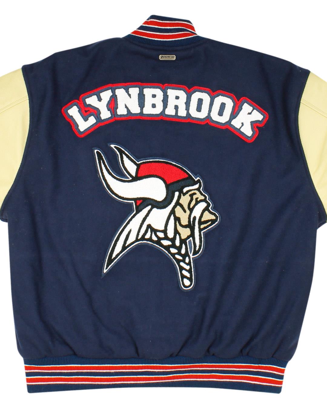 Lynbrook High School Letterman Jacket, San Jose CA - Back