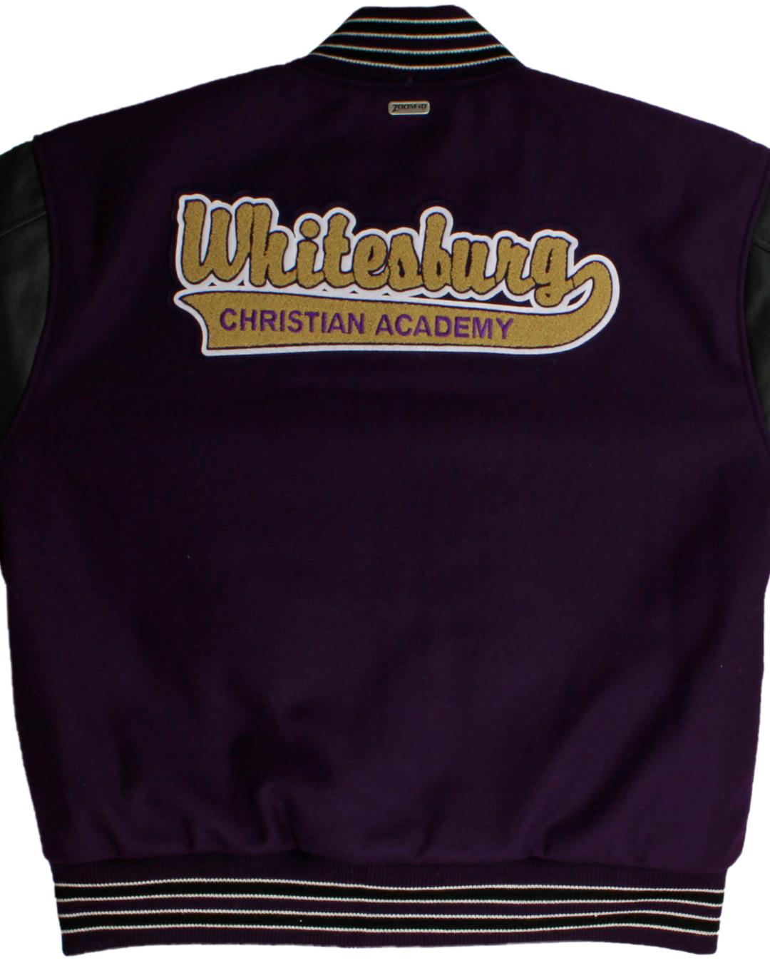 Whitesburg Christian Academy Letter Jacket, Huntsville, Alabama - Back