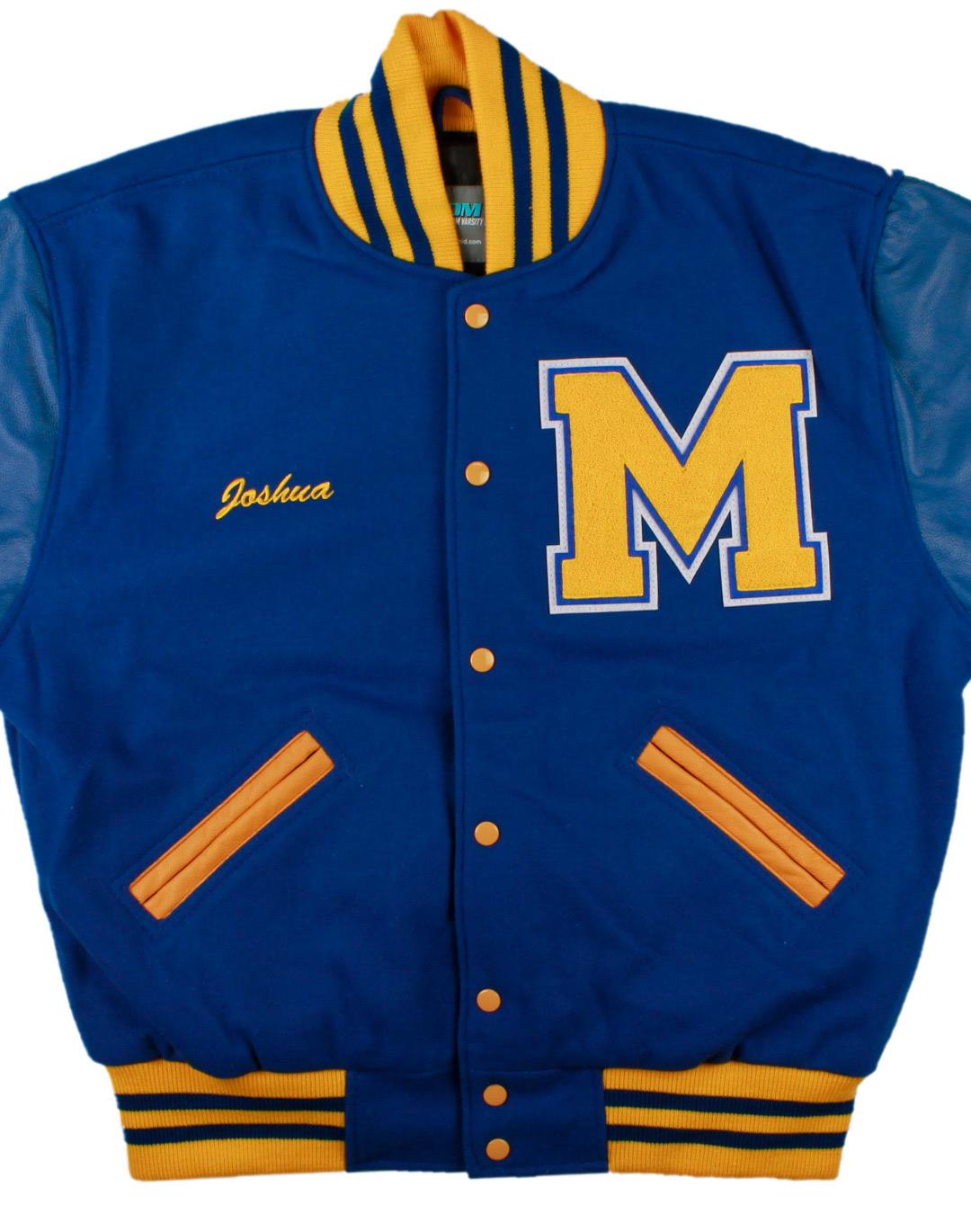 Corpus Christi Moody High School Letterman, Corpus Christi, TX - Front